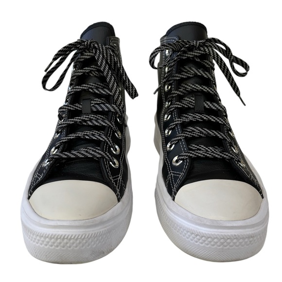 CONVERSE CHUCK TAYLOR All Star Move Hi Platform Sneakers
Black/Lemon Venom 10 - Picture 4 of 14